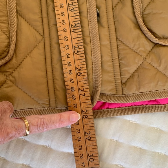 Free Assembly Quilted Vest w/Belt Dijon Sz S - Picture 15 of 16